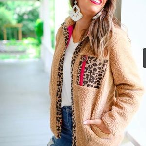 Leopard coat